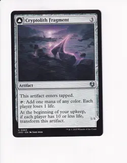 MAGIC THE GATHERING MTG INNISTRAD REMASTERED CRYPTOLITH FRAGMENT (#1) - Image 1