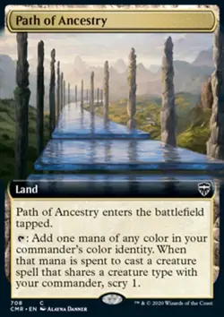 MTG Magic the Gathering Path of Ancestry (708/743) Commander Legends LP - Image 1