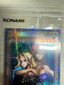 Yugioh OCG Gemini Elf Quarter Century Secret Rare Duelist King Cup Best 4 Prize - Image 3