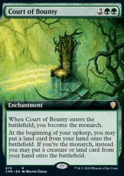 MTG Magic the Gathering Court of Bounty (676/743) Commander Legends LP - Image 1