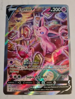 Pokemon TCG Espeon V 180/203 | Evolving Skies | English Card - Image 1