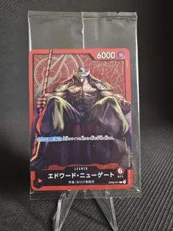 One Piece Card Game OP02-001 Edward Newgate Promo Championship Set Sealed [Jap] - Image 1