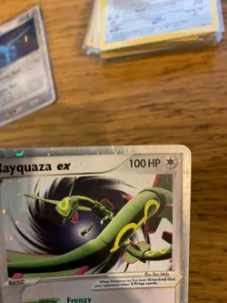 LP! Rayquaza ex # 039 2006 Ultra Rare Holo Black Star Promo Pokemon Card! - Image 3