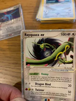 LP! Rayquaza ex # 039 2006 Ultra Rare Holo Black Star Promo Pokemon Card! - Image 4