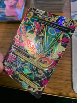 NM! Rayquaza EX (105/108) XY Roaring Skies Full Art Pokemon Card! FAST P&P! - Image 4