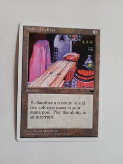 CARTA MAGIC MTG ENG 1995 ASHNOD'S ALTAR - Image 1