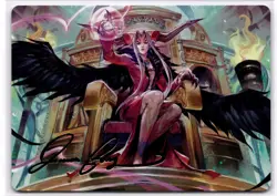 Sorceress's Schemes Art Card (Gold-Stamped Signature) 9 Art Series NM - Image 1