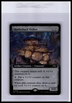 Aetherdrift #393 Marketback Walker (Extended Art) - Image 1