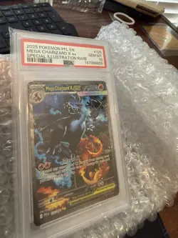 Pokemon Mega Charizard X Ex #125 SIR Phantasmal Flames PSA 10 GEM MINT - Image 2