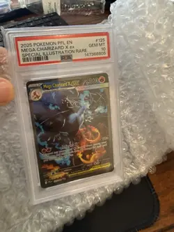 Pokemon Mega Charizard X Ex #125 SIR Phantasmal Flames PSA 10 GEM MINT - Image 3