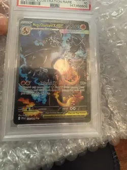 Pokemon Mega Charizard X Ex #125 SIR Phantasmal Flames PSA 10 GEM MINT - Image 4