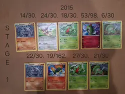 Lot of 66 - 1995 to 2016 Pokemon Cards - Basic To Stage 2 - Image 1