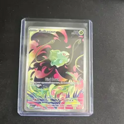 Pokemon Bulbasaur Illustration Rare Holo 133/132 Me01: Mega Evolution - Image 1