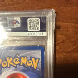 Pokemon 1999 Jungle Vaporeon Holo Rare PSA 8 12/64 Unlimited English - Image 3