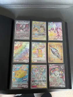 pokemon binder collection including dark Tera charizard - Image 3