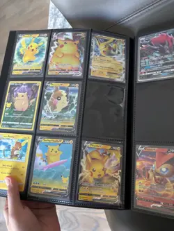 pokemon binder collection including dark Tera charizard - Image 4