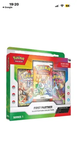 Pokemon First Partners series 1 Illustration Collection Box Case Sealed New - Image 5