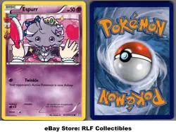 2016 Pokemon, Generations Radiant Collection, #RC14/RC32 Espurr, Common - Image 1