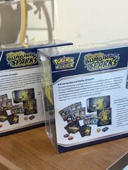 Pokemon Scarlet & Violet Surging Sparks Elite Trainer Box English Pikachu 2024 - Image 4
