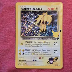 Pokemon Celebrations: Rocket's Zapdos 15/132 Holo Classic Collection - NM - Image 1