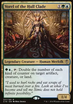 MTG Magic the Gathering Vorel of the Hull Clade (227/374) Commander 2016 LP - Image 1