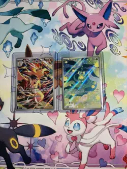 Pokemon TCG: Lot of 2 Illustration Rare Cards Near Mint NM - Image 1