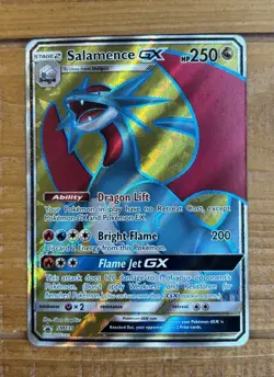Pokemon Salamence GX Promo Holo SM139 250 HP Promo Cards TCG English - Image 1