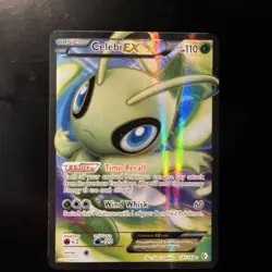 Celebi EX Full Art Boundaries Crossed 141/149 2012 Pokemon Card MP - Image 1