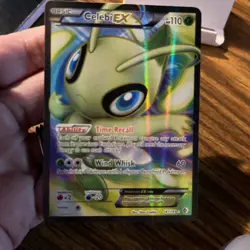 Celebi EX Full Art Boundaries Crossed 141/149 2012 Pokemon Card MP - Image 4