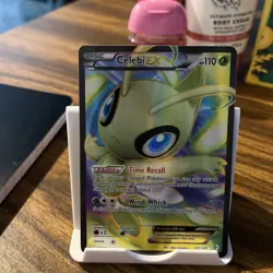 Celebi EX Full Art Boundaries Crossed 141/149 2012 Pokemon Card MP - Image 5