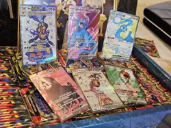 6 Card Lot 🔥 Ultra Rare Full Art Pokemon TCG NM Scarlet Violet Mega Evolutions - Image 2