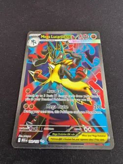 Mega Lucario EX Ultra Rare - POKEMON CARD - Mega Evolution Base 160/132 - Image 1