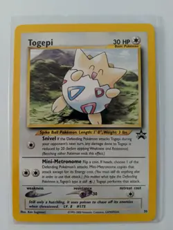Pokemon TOGEPI #30 - NON-HOLO BLACK STAR PROMO - (NM) Never Played - Image 1