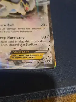 Lugia EX 68/98 XY - Ancient Origins Holo Pokemon - Image 2