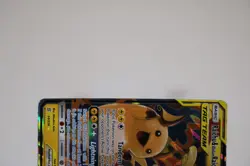 Pokemon Sun & Moon Unified Minds Holo Card: Raichu & Alolan Raichu GX (54/236) - Image 4