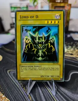 YuGiOh Lord Of D SDK-041 Max Faded Error Ink NM - Image 2