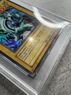 Yugioh Card Blue-Eyes White Dragon PSA 9 Mint, Kaiba Evol. SKE-001 2004 (1) - Image 5