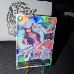 ONE PIECE Card Game Japanese Ms. All-Sunday OP14-084 SR The Azure Sea's Seven NM - Image 1