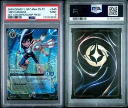 PSA 9 Disney Lorcana Hiro Hamada Enchanted Promo Championship Card 24B/P2 EN 7 - Image 3