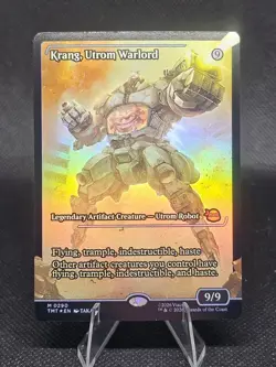 TMNT Krang, Utrom Warlord Foil Showcase MTG Card #M0290 - Image 1