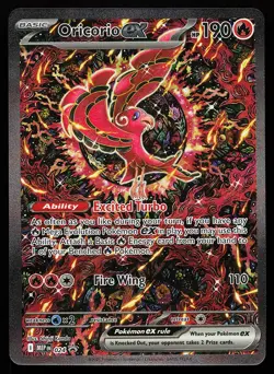Oricorio ex 024 Holo Mega Evolution Promo Pokemon Card - Image 1