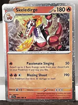 Skeledirge - (Sparkle Holo) 038/198 Miscellaneous Cards & Products Holo - Image 3