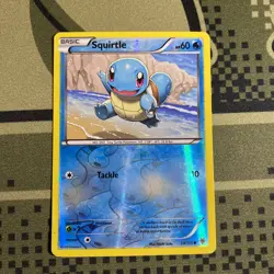 Squirtle Plasma Storm Reverse Holo Card 24/135 LP Condition - Image 1