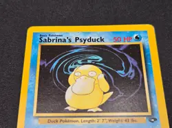 Sabrina's Psyduck Gym Challenge 99/132 Common Regular Unlimited Pokemon Card - Image 3