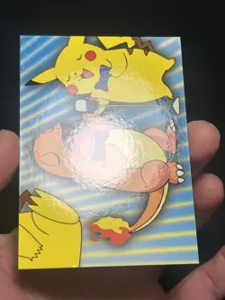 Topps Pokemon Series 3 Pikachu & Charmander Sing P06 of 6 Puzzle Card - Image 2
