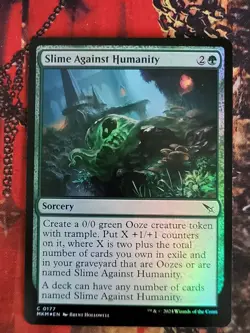 MTG Card : Slime Against Humanity (Murders at Karlov Manor) FOIL - Image 1