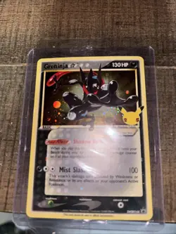 Greninja Gold Star SWSH144 Sword & Shield Promo Card Holo Sealed, Near Mint - Image 2