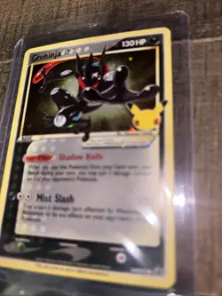 Greninja Gold Star SWSH144 Sword & Shield Promo Card Holo Sealed, Near Mint - Image 3