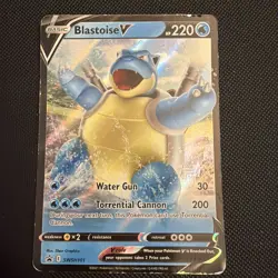 Blastoise V SWSH101 SWSH: Sword & Shield Promo Cards Holo - Image 1