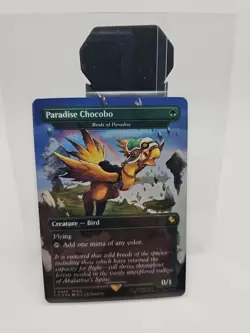 Paradise Chocobo - Birds of Paradise (Borderless) Commander: Final Fantasy Foil - Image 1